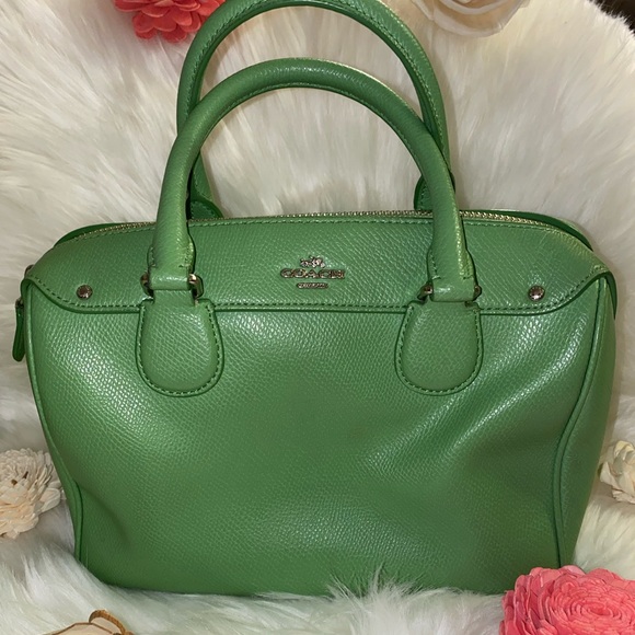 Coach Handbags - Pre-loved Coach mini satchel hand bag